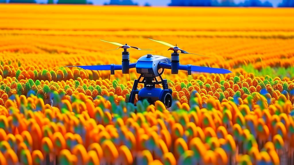 эксперимент по беспилотной авиации в сельском хозяйстве