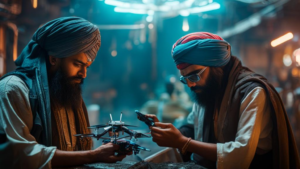 Индийские сборщики дронов