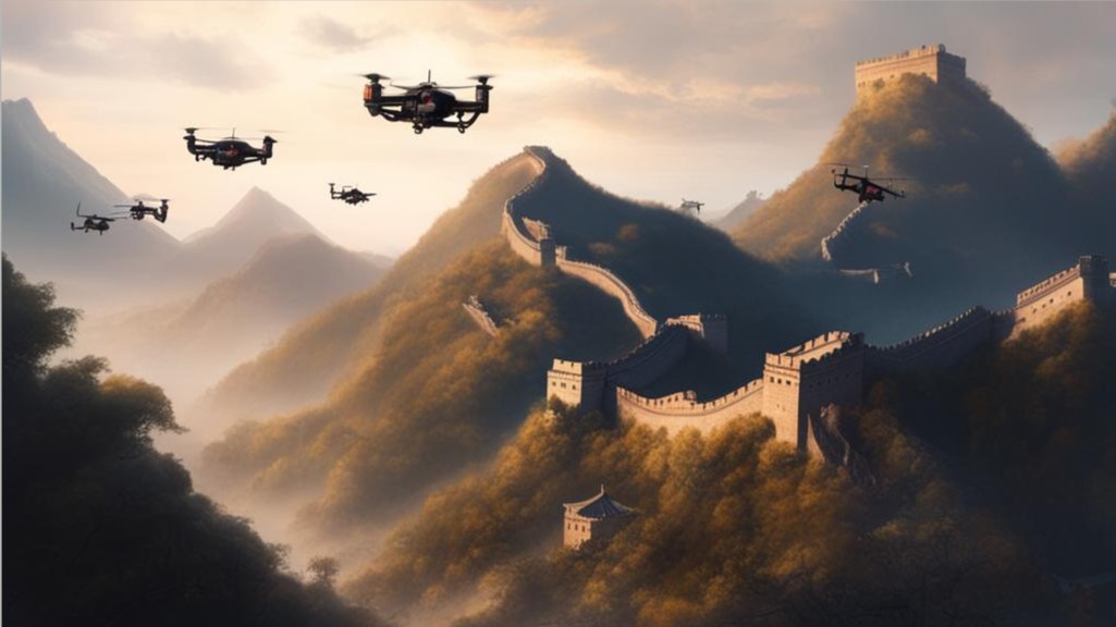 Китай стал мировым лидером в производстве и использовании дронов.